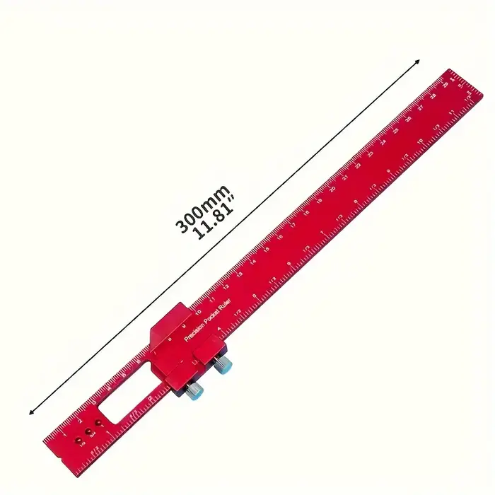 Règle d'angle de précision en alliage d'aluminium pour le travail du bois et la menuiserie