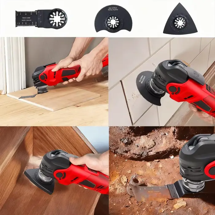 Pour Milwaukee M18 batterie 5 vitesses oscillant sans brosse multi-outils scie électrique sans fil pelle outil