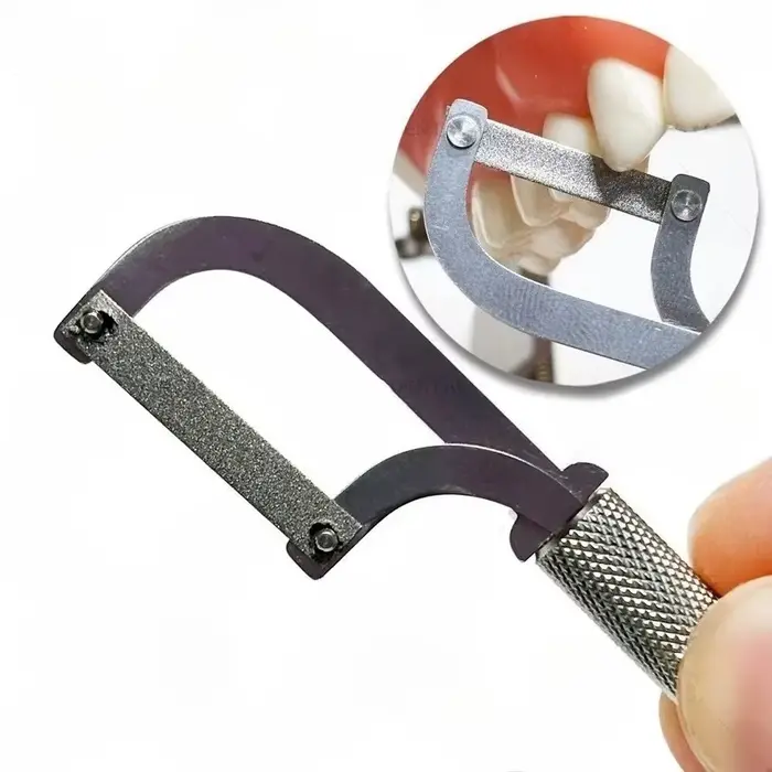 Outil d'émail interproximal d'orthodontie de laboratoire G