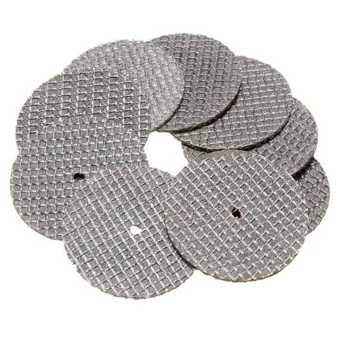 Disque de coupe en métal pour meuleuse Dremel, 26 pièces, lame de scie circulaire rotative, disque d