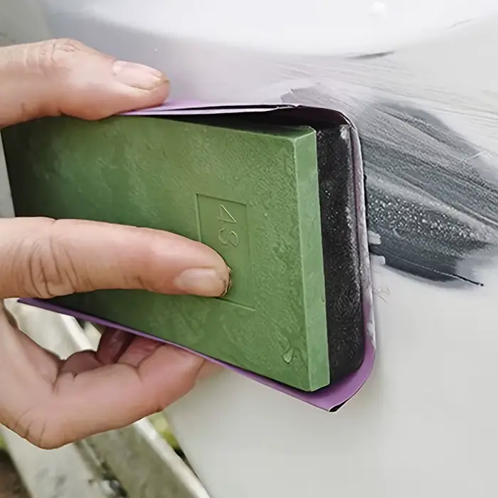 Support de ponçage manuel pour papier de verre