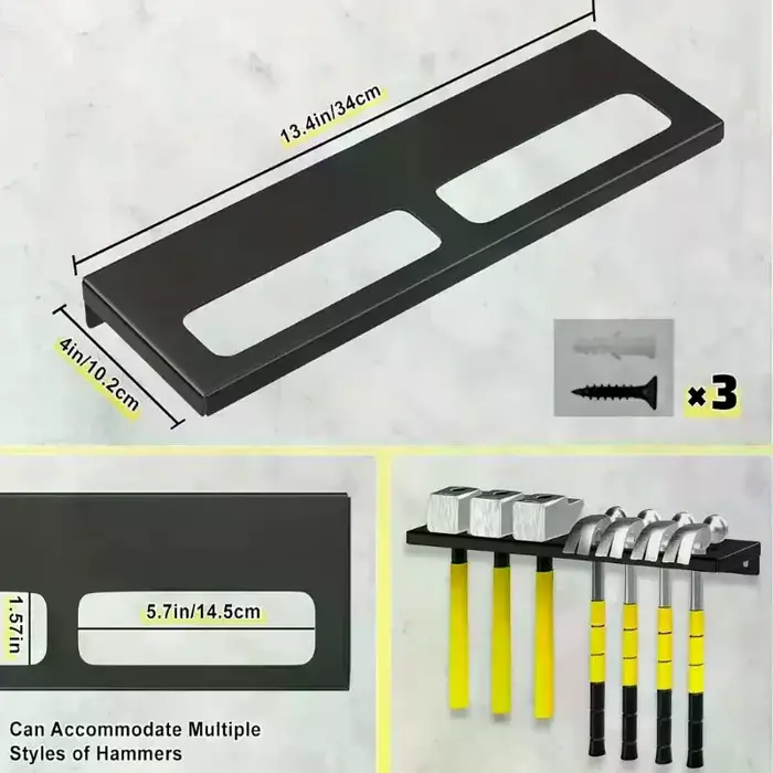 Unité murale d'atelier pour stocker des outils métalliques tels que les pinces