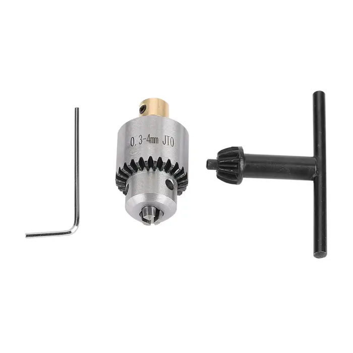 Mandrin de forage conique 0.3-4mm JTO mandrin de forage monté conique et clé avec clé de mandrin pou