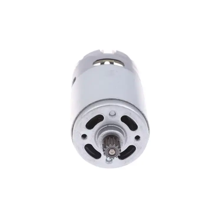 Moteur électrique micro DC 21V 14 dents RS 550 28000RPM pour mini-tronçonneuse à batterie