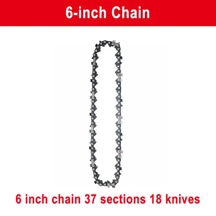 1/4 "chaîne de tronçonneuse 4/6/8 pouces Mini chaînes
