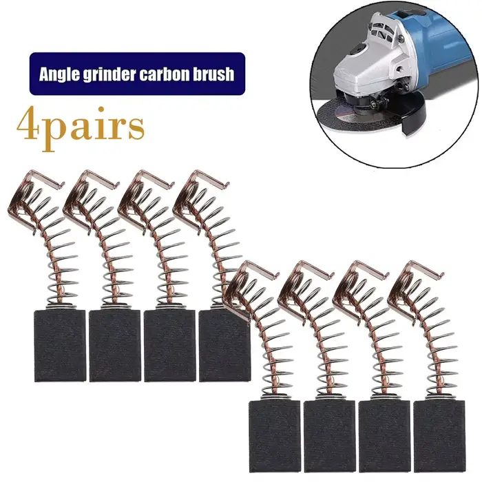 Balais de carbone 5x8x12mm pour pièces d'outils rotatifs Black Decker G720