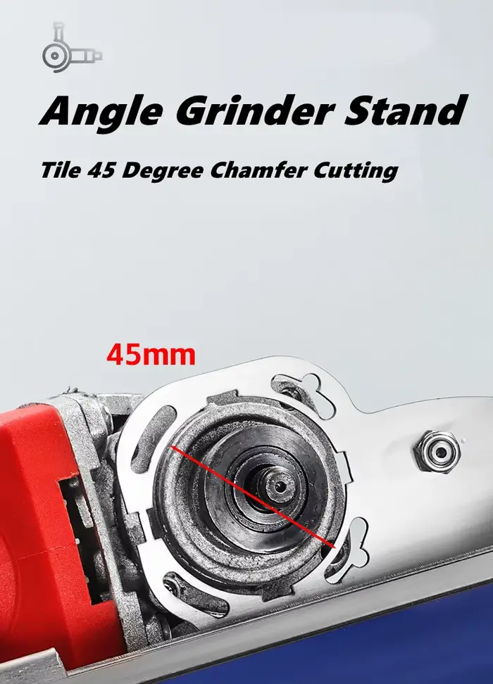 Support de meuleuse d'angle pour carrelage