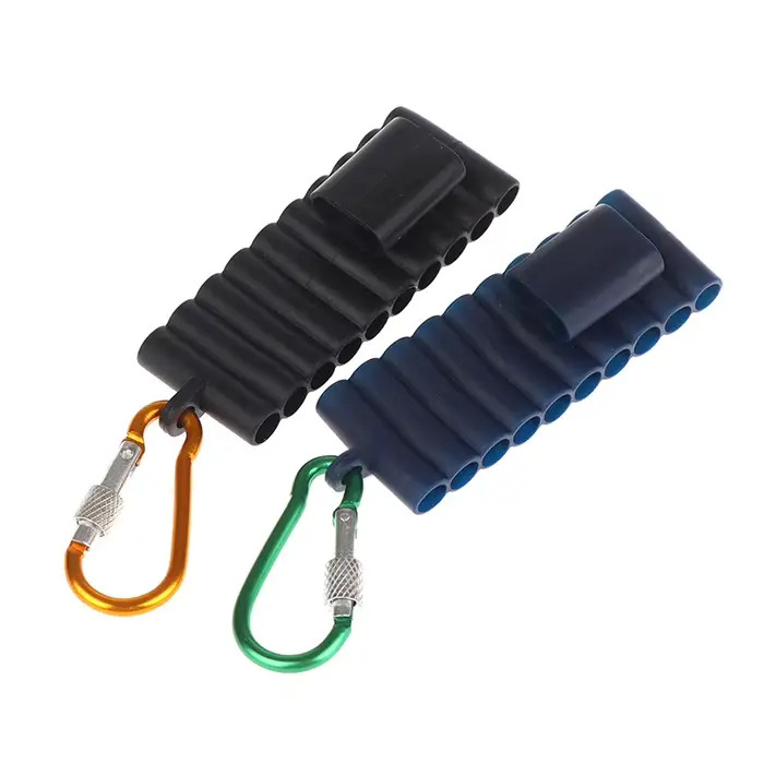 Support de rangement portable pour embouts de tournevis à tige hexagonale de 1/4 po