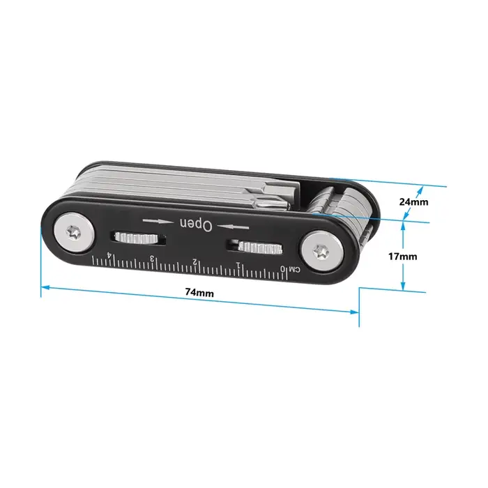 CAMVRapidly-Outil de poche pliant multi-10 en 1