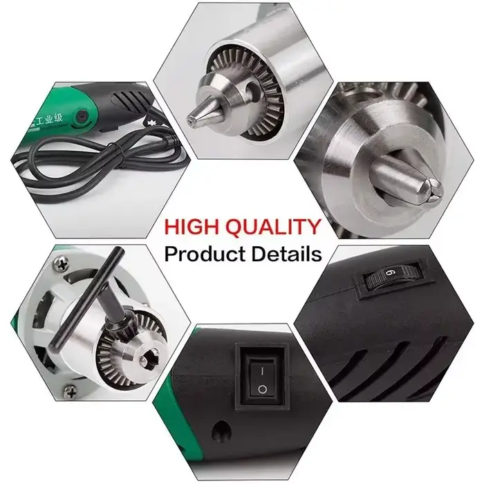 500W clé électrique meuleuse perceuse outil