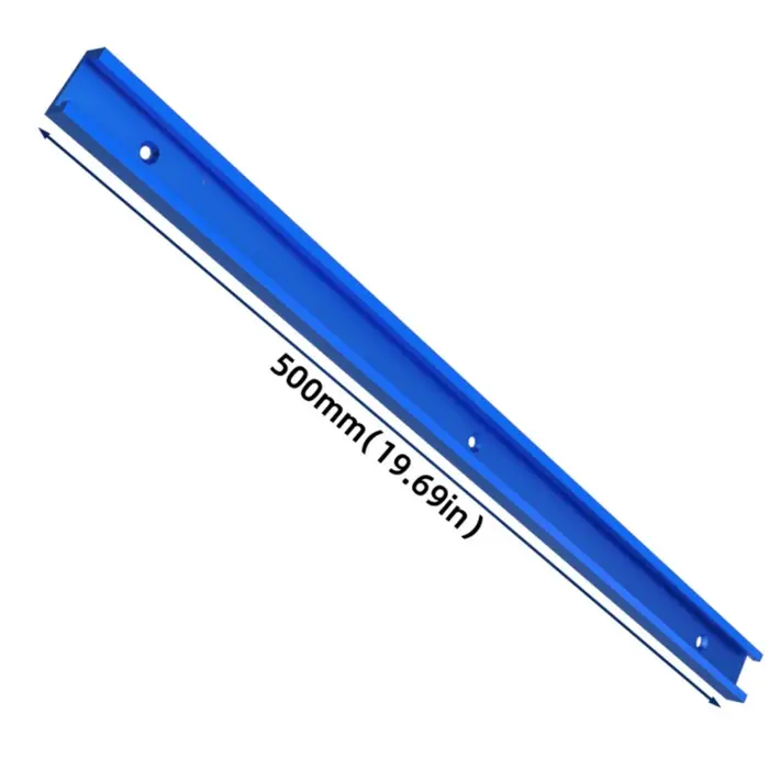 Piste T30 de 50cm, gabarit de piste d'onglet à fente en T, goulotte de guidage de jauge d'onglet pour établi, scie de Table, Table de routeur, outils de bricolage