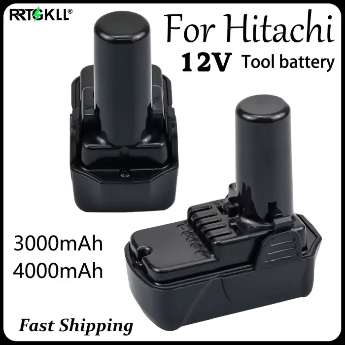 Batterie Rechargeable pour Hitachi 10.8V / 12V 3000mAh 4000mAh