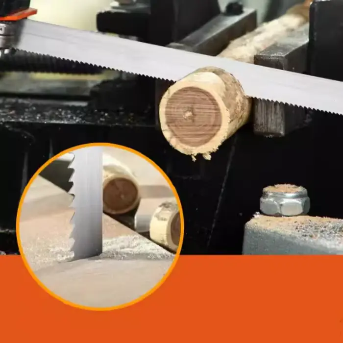 Lames de scie à ruban pour couper le bois dur