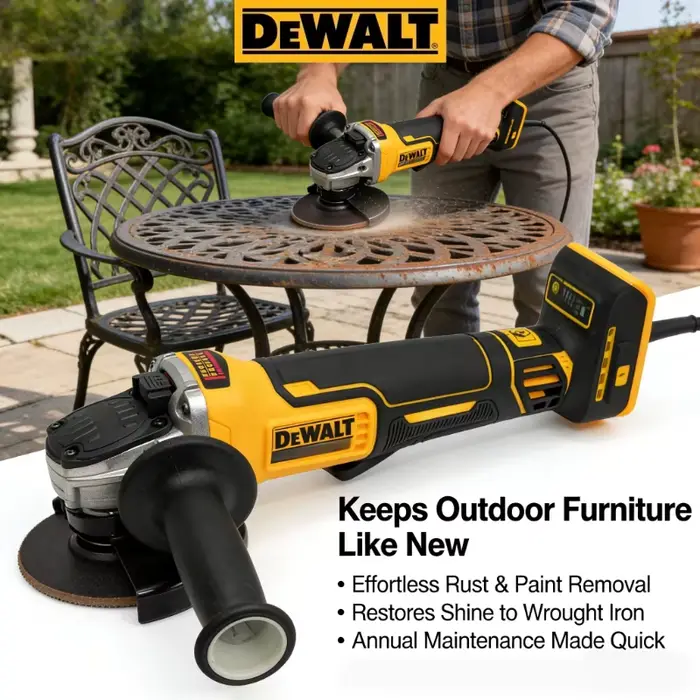 Meuleuse d'angle sans fil Dewalt DCG406 : 125/100MM