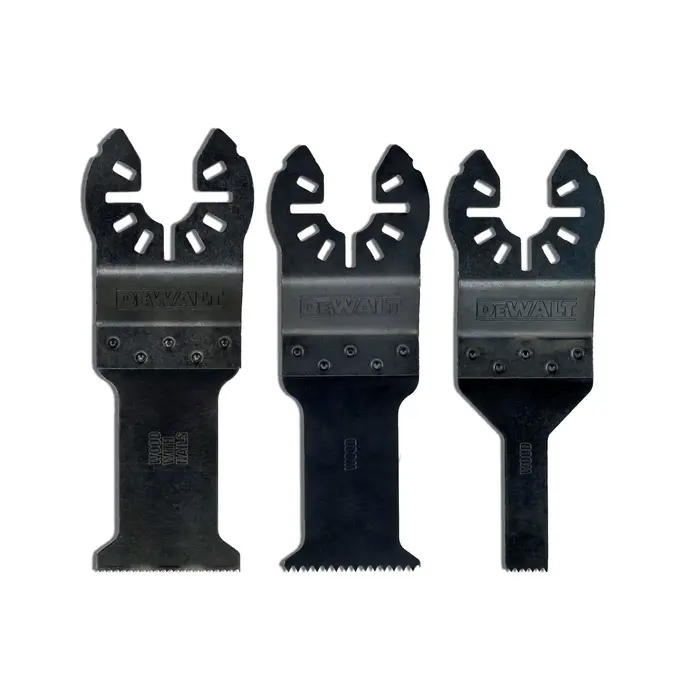 DEWALT DT20713 lame de scie oscillante bois/clous ensemble 3 pièces accessoires d'outils coupes de précision et durée de vie plus longue
