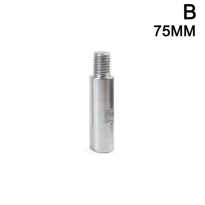 Bielle d'extension de meuleuse d'angle, adaptateur de filetage M14, bras d'arbre d'extension, tampon