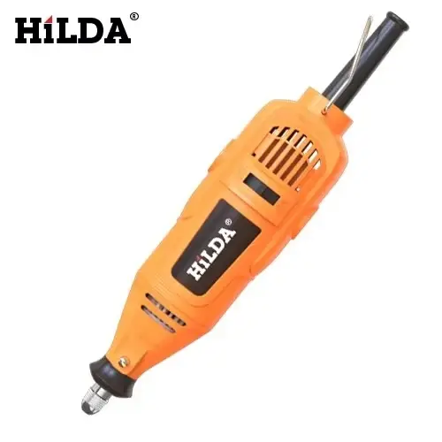 HILDA 500W vert graveur perceuse électrique 6 positions vitesse Variable haute puissance travail du bois outils rotatifs ensemble meuleuse polissage