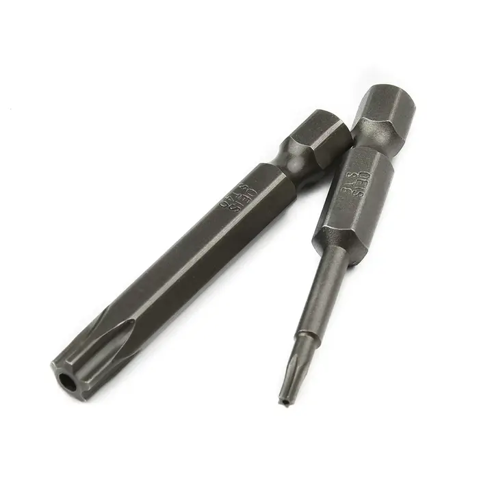 Jeu d'embouts d'entraînement Torx à 5 points de 50mm, 8 pièces, Kit d'embouts de tournevis électriqu