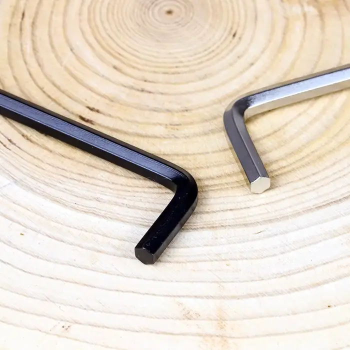 NINDEJIN – clé allen hexagonale en forme de L, 2 à 20 pièces, en acier au carbone, 0.9mm, 1.5mm, 2mm
