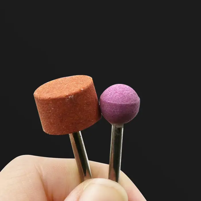 Pierre montée Abrasive pour outils rotatifs Dremel