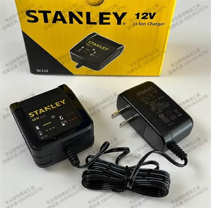 Chargeur de batterie au lithium 10.8/12V SC122, pour perceuse au lithium STANLEY SCD121S2K, accessoi