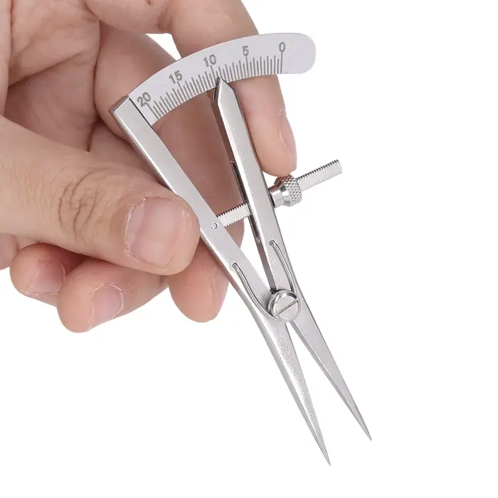 Jauge de marquage fine réglable en acier inoxydable