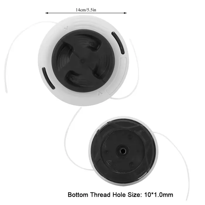 Tête de coupe à double fil C26-2 Autocut compatible avec Stihl pour les modèles FS55 FS56 FS70 FS80 FS85 FS90 FS91 FS94 FS110 FS120