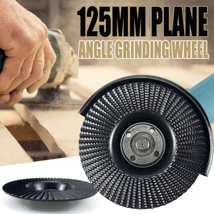 125mm avion biseau Angle meule bois roue de polissage sculpture