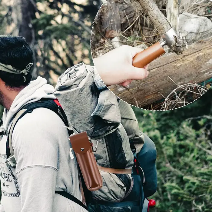 Perceuse à bois à tarière à main de survie