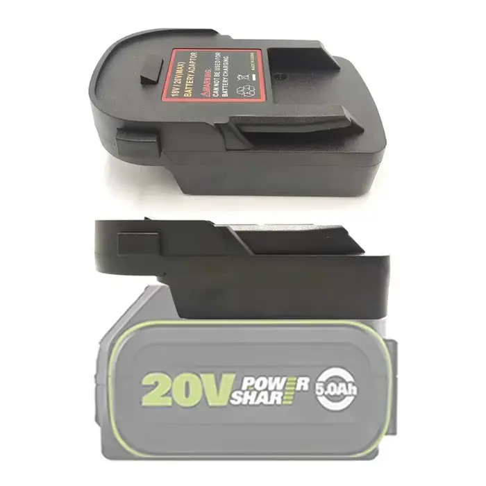 Batteries au Lithium 18V, outils pour perceuses électriques, adaptateur de batterie, convertisseur p