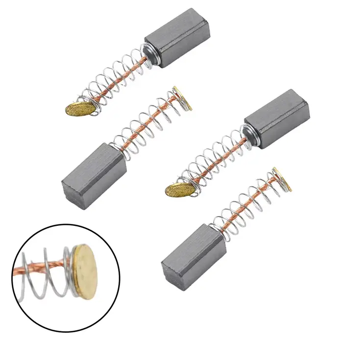 Pièces de rechange pour brosses en carbone, Mini perceuse, meuleuse électrique de remplacement pour 
