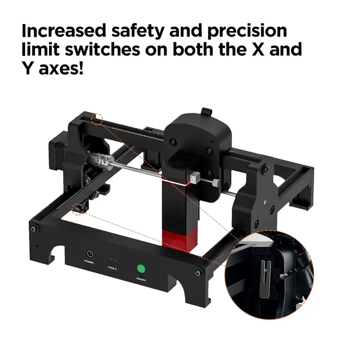 ACMER S1 6W Mini graveur laser portable