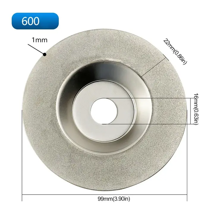 Disque de meulage diamanté pour meuleuse d'angle