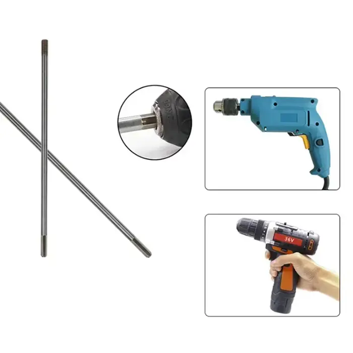 Barre d'extension de foret M10Chuck
