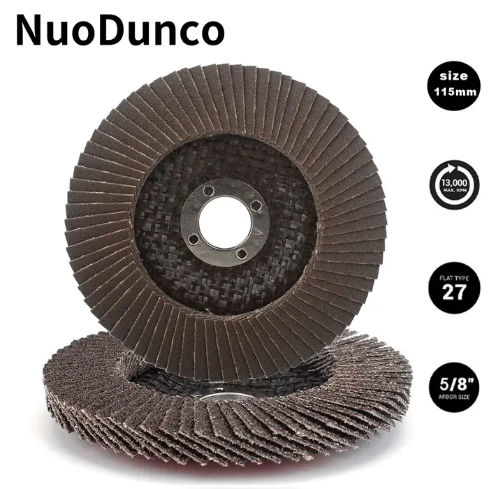 /05/2019 de Ponçage pour Meuleuse d'Angle, 115mm, 12, 80, 120, 240, 320 Grain, pour Calcul du Métal, Travail d'Ébavurage, Polissage