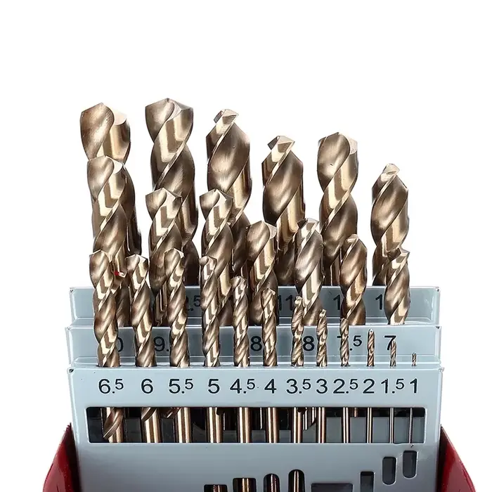 HSS-Co M35 forets hélicoïdaux à tige droite en Cobalt de haute qualité, accessoires d'outils électri