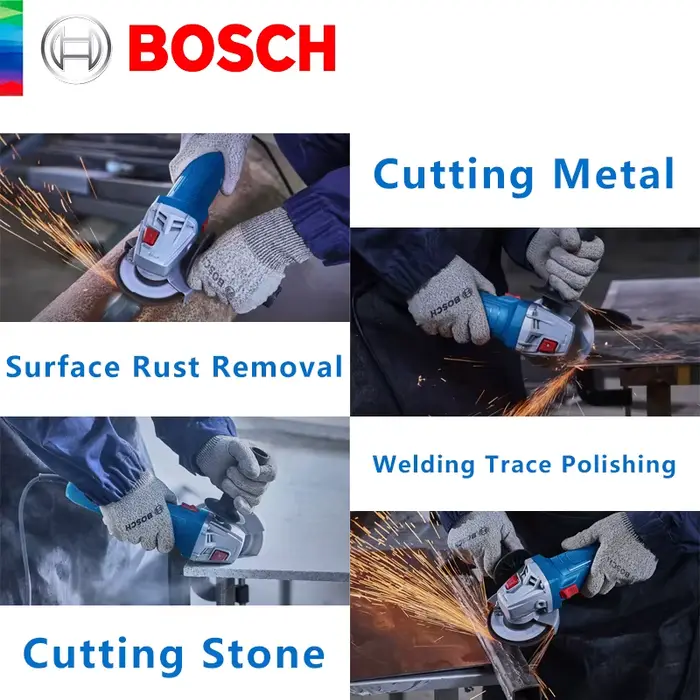 Original BOSCH GWS 800 meuleuse d'angle filaire Portable polisseuse Machines