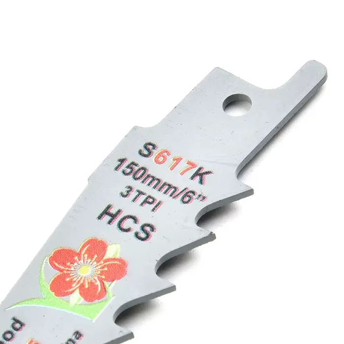 Lames de scie sauteuse HCS 3-TPI de 6 pouces (lot de 3) pour une coupe rapide du bois