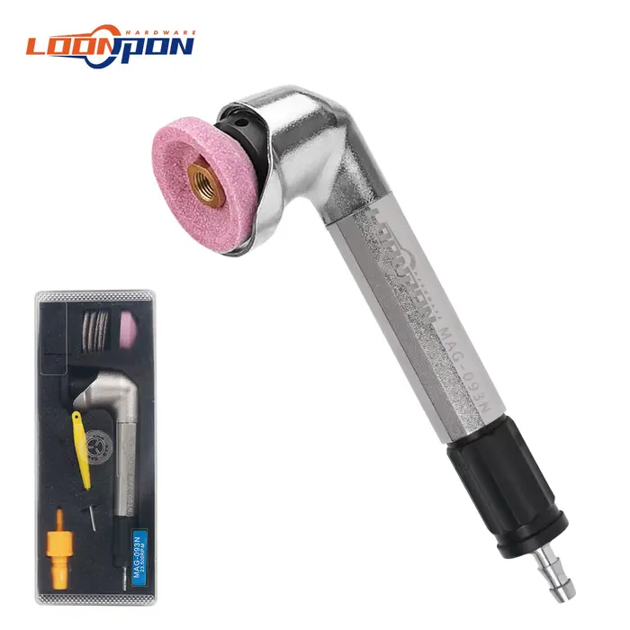 Kit de Mini broyeur à Air, stylo de meulage, ensemble d'outils de polissage pneumatique de haute précision à 90 degrés MAG-093N tr/min, 23500