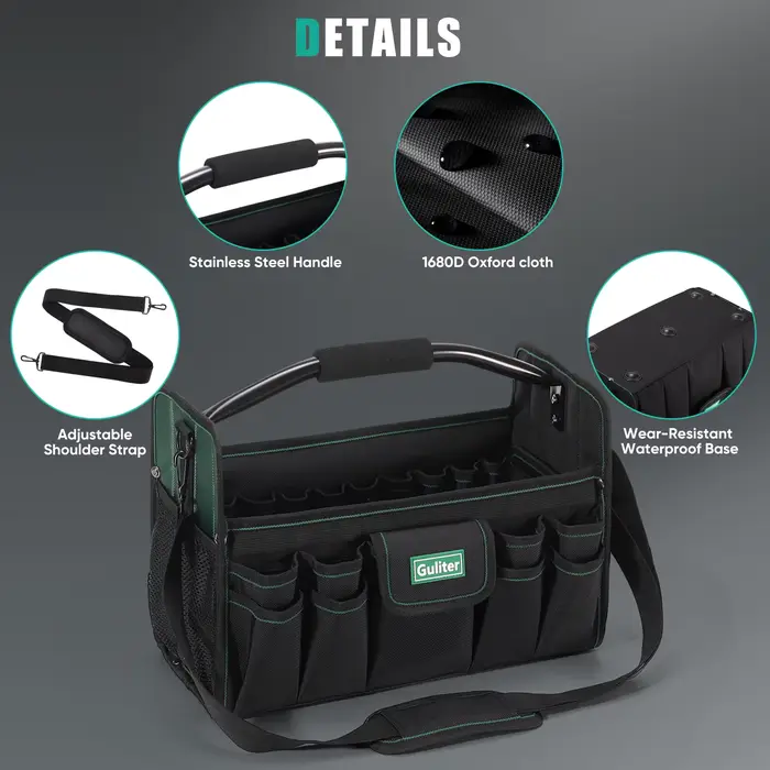 Sac à outils de 17 pouces