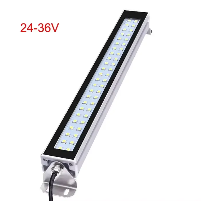 Lampe de travail Led 24V/220V, étanche à l'huile, antidéflagrante, pour tour CNC, éclairage en allia