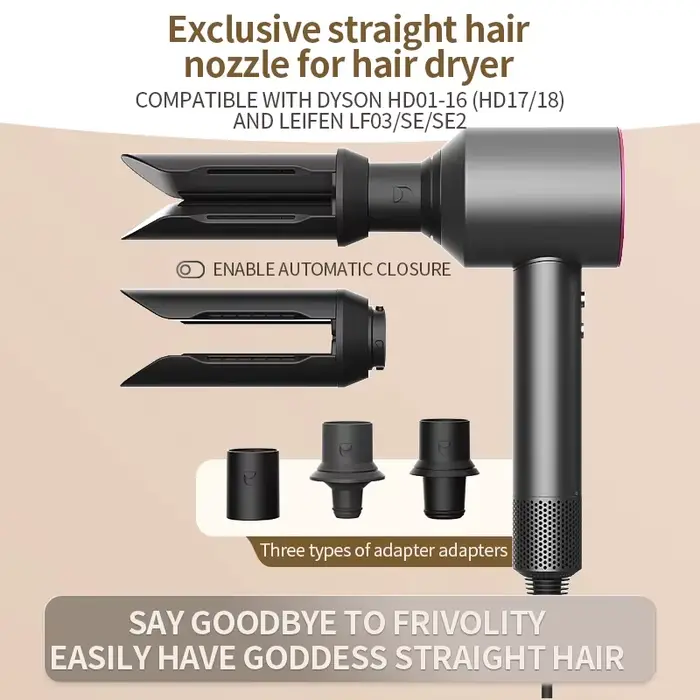 2026 Pour Dyson Airwrap Supersonic HD01 HD02 HD03 HD04 HD08 HD15 HD16 – Adaptateur et lisseur pour sèche-cheveux