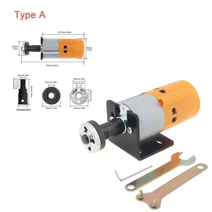 Accessoire de perceuse de table bricolage à micro moteur