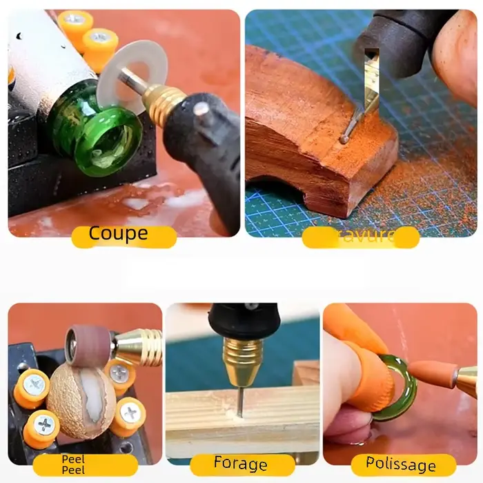 Ensemble d'accessoires pour outils électriques Dremel