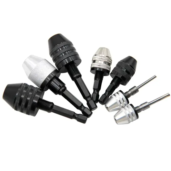 Adaptateur de tournevis à percussion sans clé pour mandrin de perceuse