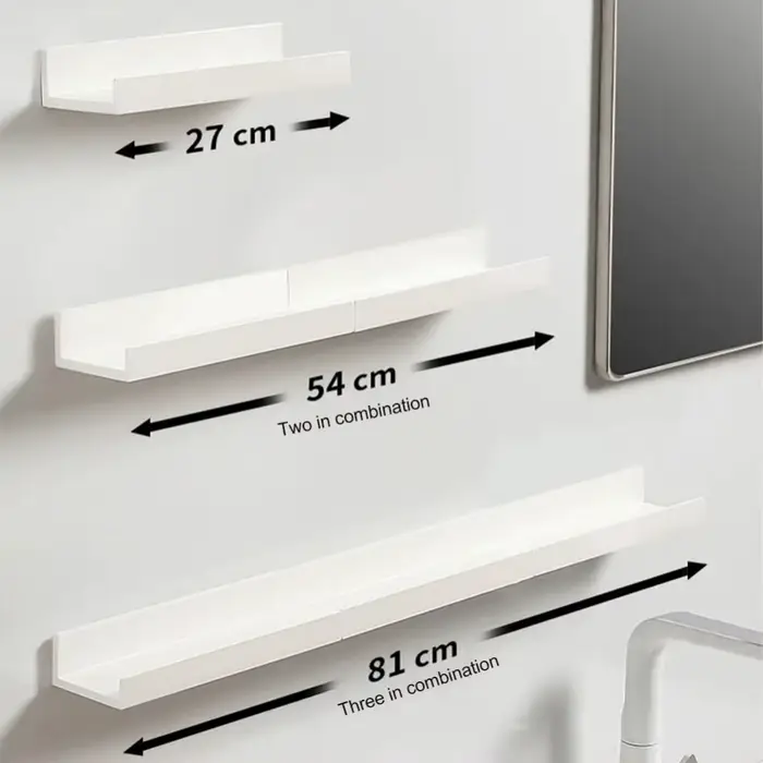 Étagère murale multifonction pour salle de bain