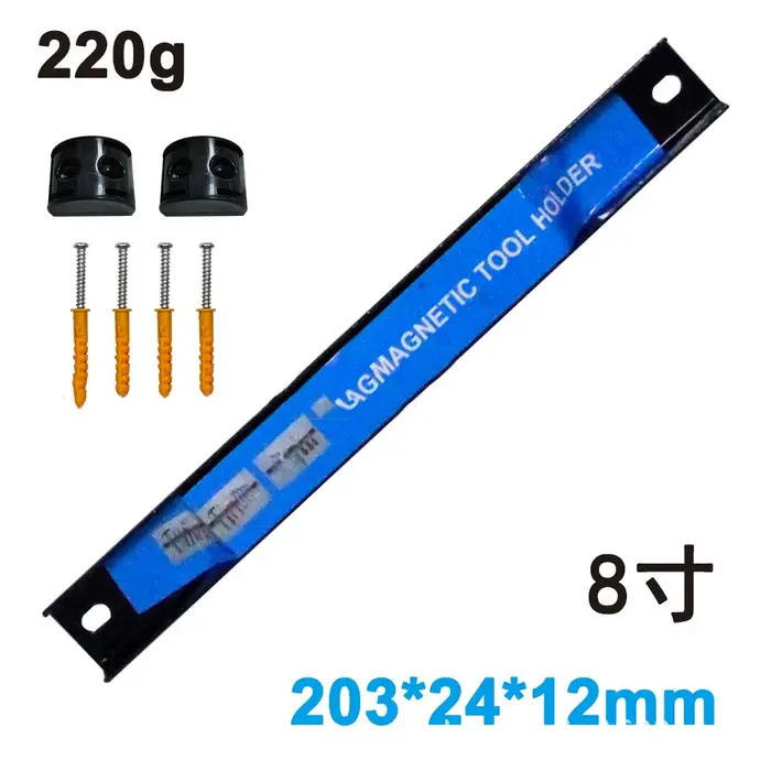 Porte-outil magnétique de 8.12,18,24 pouces, barre à outils robuste, support organisateur en métal p