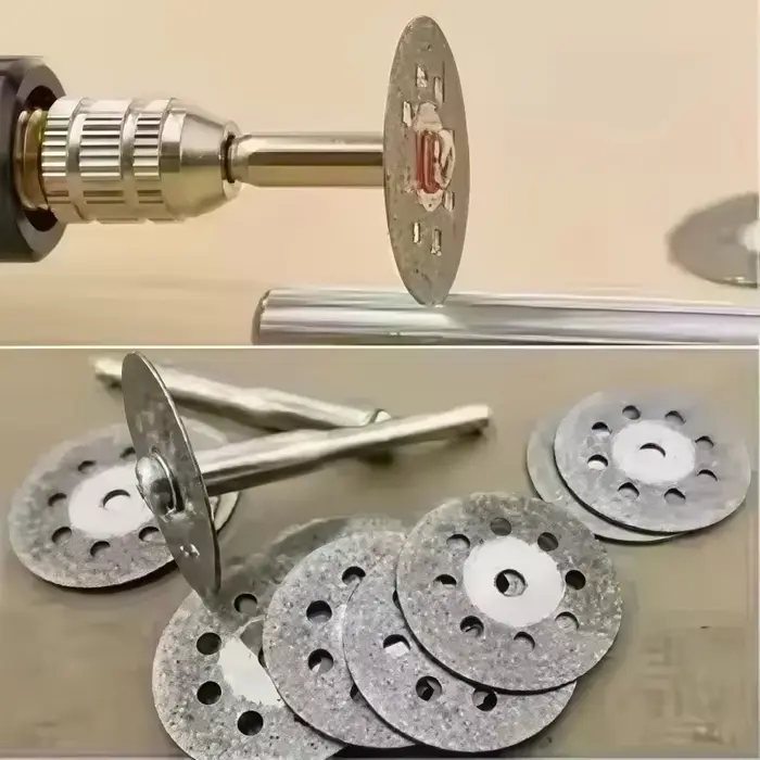 Les disques de coupe diamantés et les arbres de meule sont utilisés pour les outils rotatifs de découpe de métal et les pièces de machines de meulage électriques.