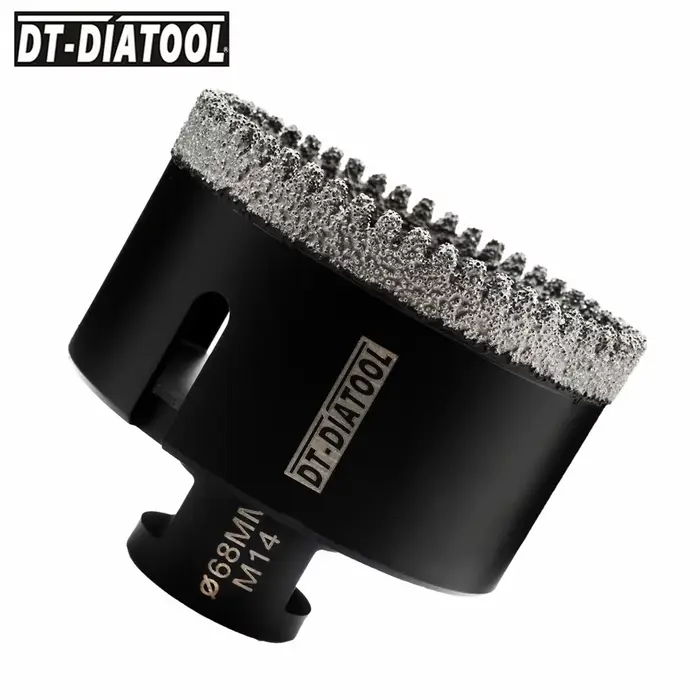 DIATOOL diamant forage noyau foret dentelé scie cloche pour carrelage granit marbre carreaux de céramique couronne Dia 20-100mm trou ouvreur