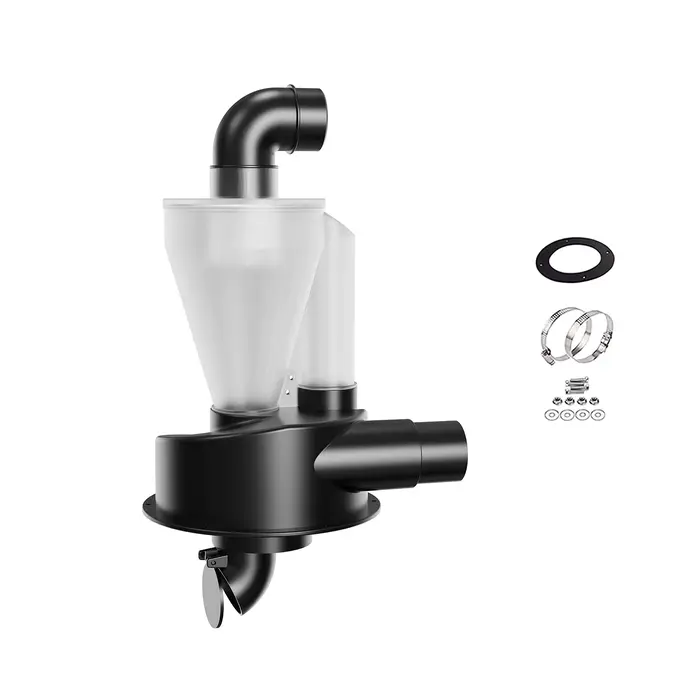 Collecteur de poussière Cyclone à Double Filtration pour le travail du bois